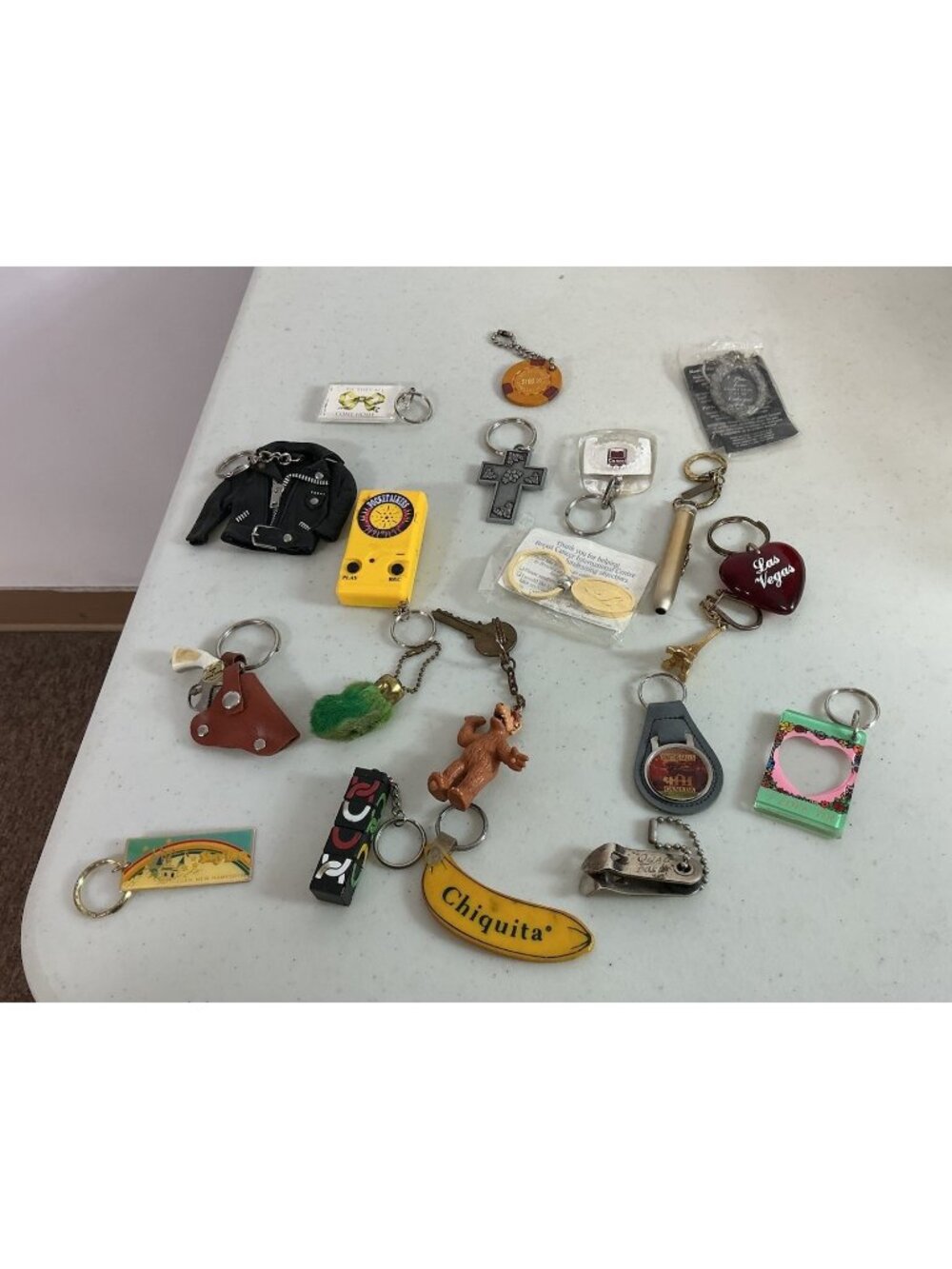 Vintage Keychain Bulk Lot 20 As Shown Chiquita Banana, Alf